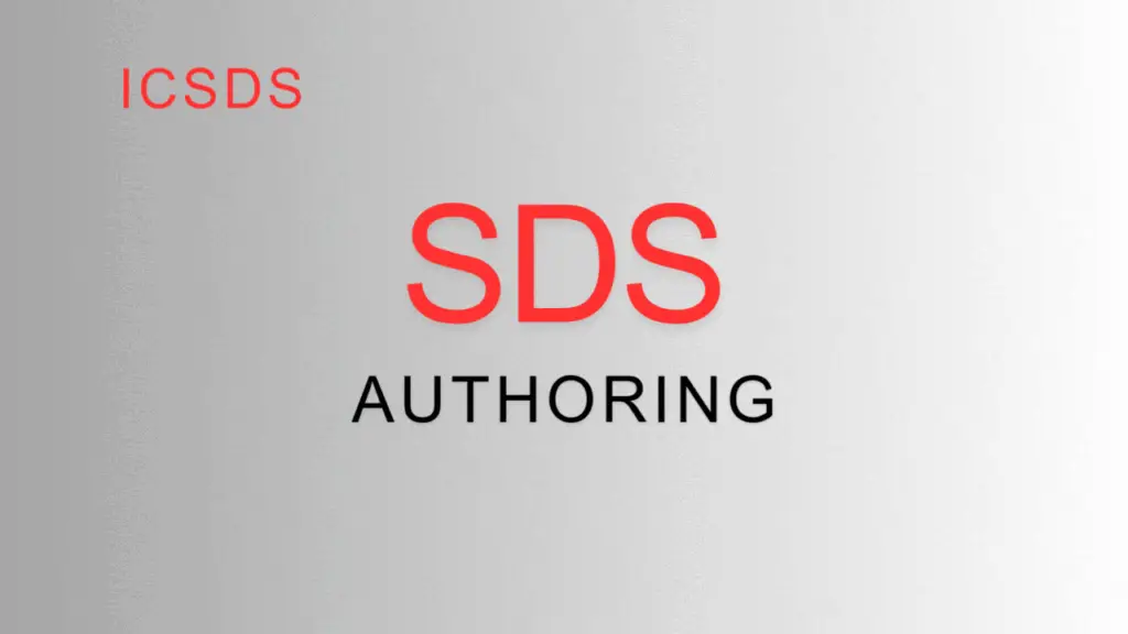 SDS Authoring-ICSDS LLC